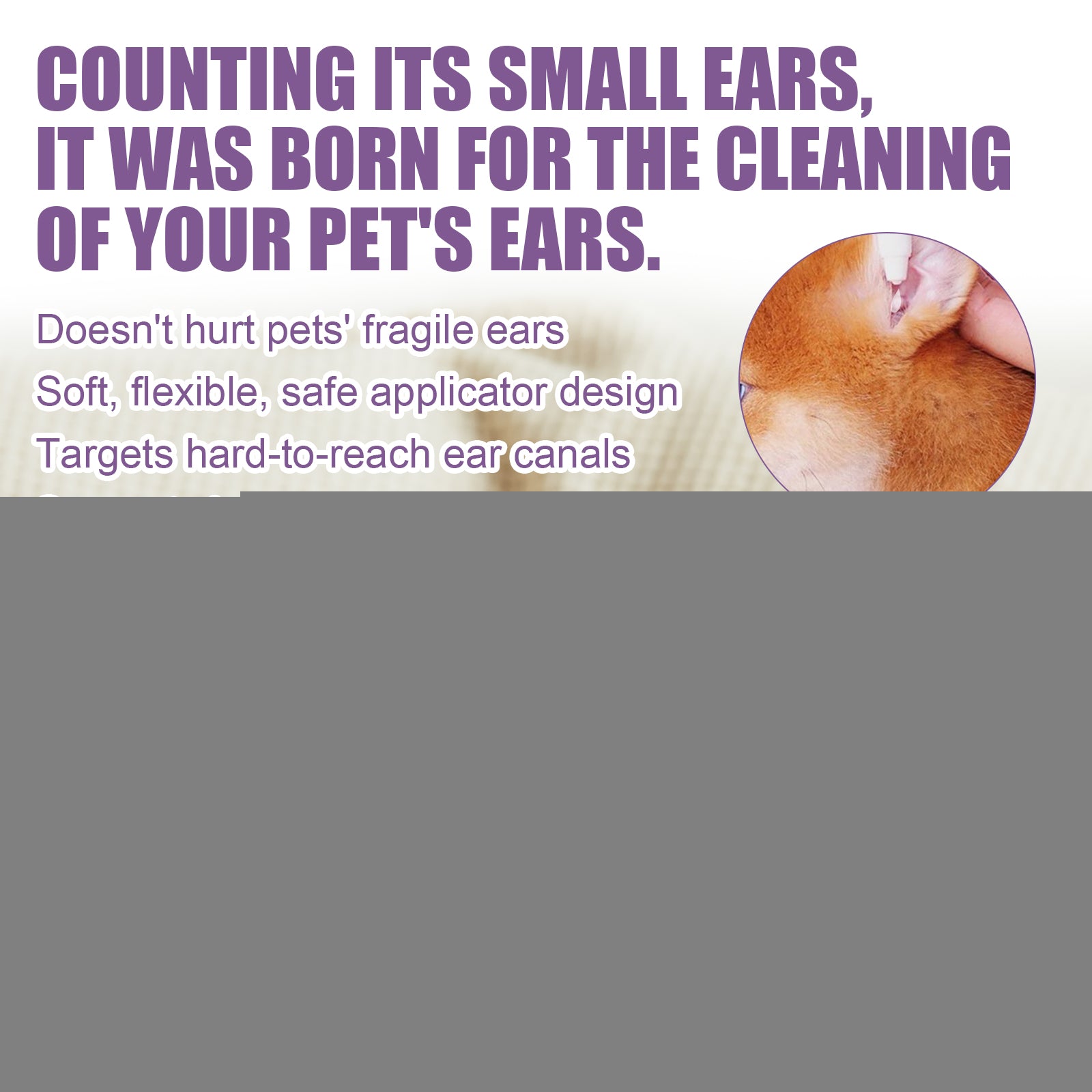 Pet  - Cats And Dogs Ear Cleaner Earwax Wash Drops
