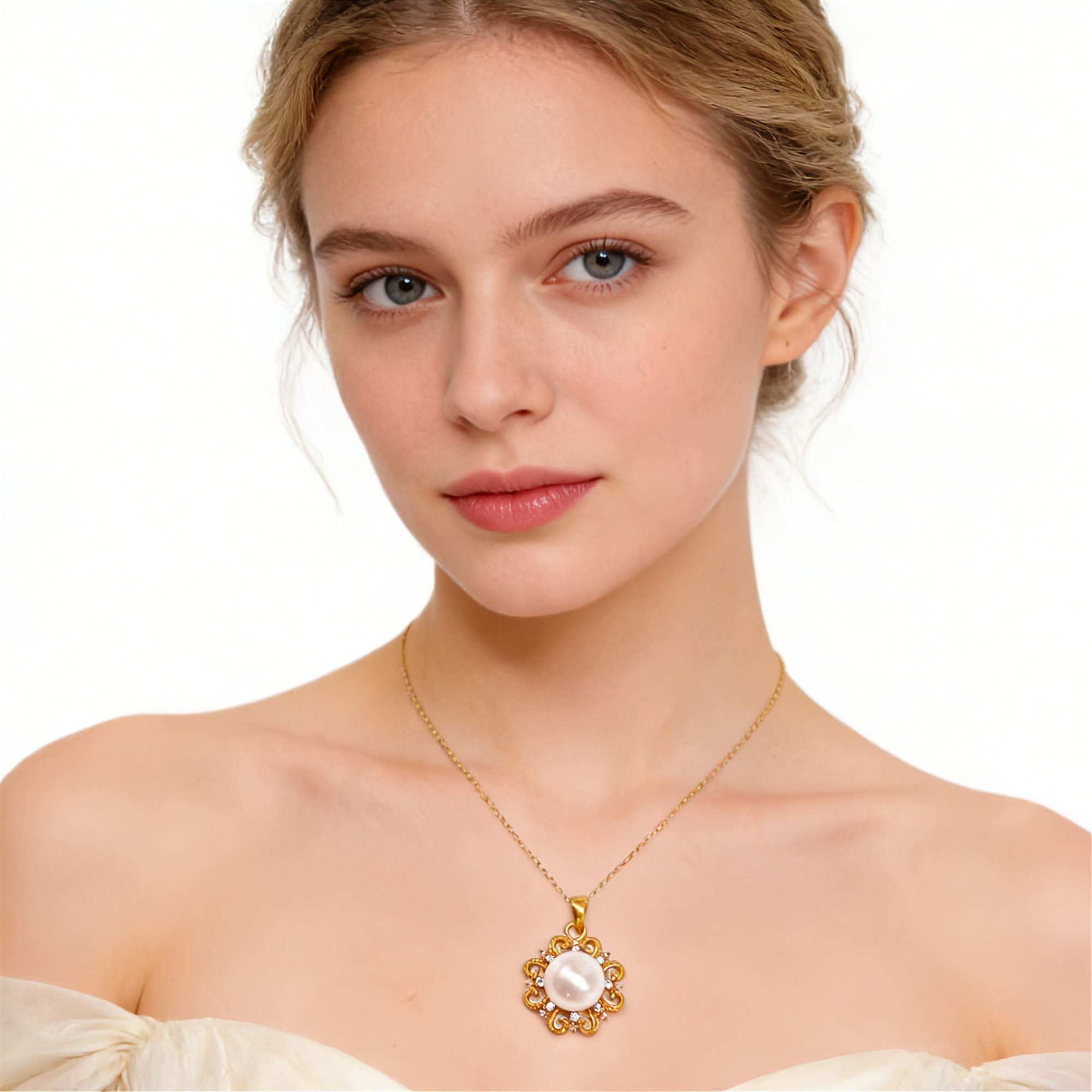 24K Gold SUN Necklace Jewelry  Simple Choker Pendant Woman Accessories Fashion Creative Gift