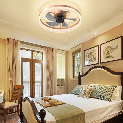 Ceiling Fan With Light Dimmable LED