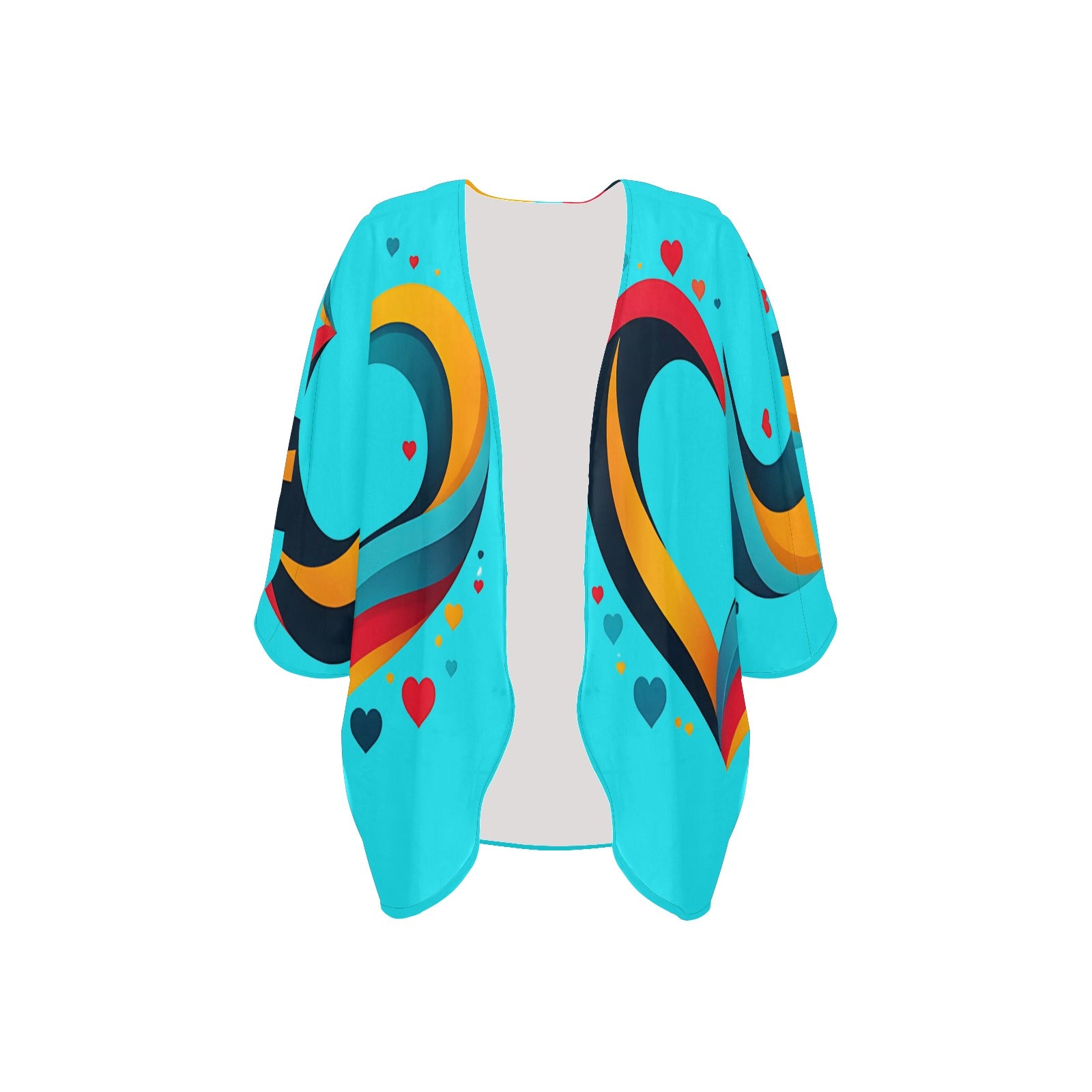 Women's Kimono Chiffon Cover Up (H51)