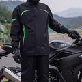 Waterproof Split Motorcycle Rain Suit - Lightweight, Heavy Rain Protection