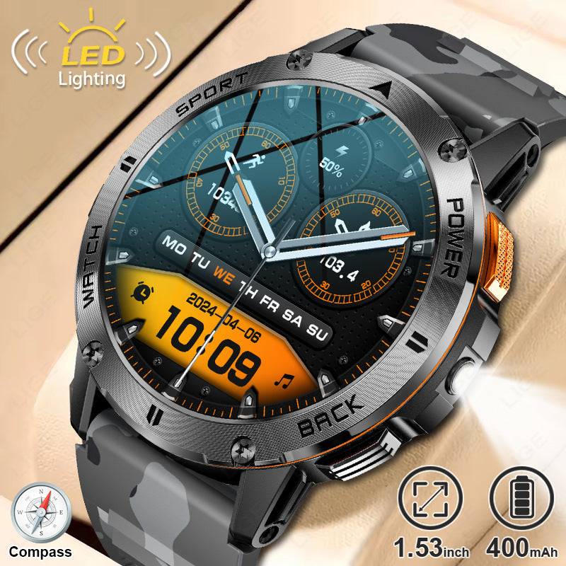 Smart Watch Bluetooth Call Multifunctional Sports Watch Long Range Watch