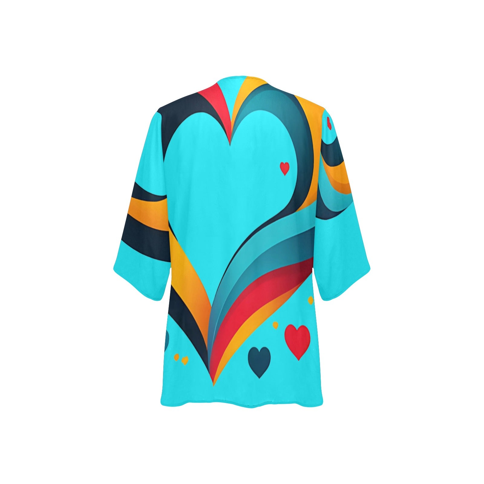 Women's Kimono Chiffon Cover Up (H51)