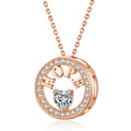 Emma Manor Necklace For Women 18k Gold Plated 925 Silver 5A Zirconia Diamond Hope Pendant Necklace